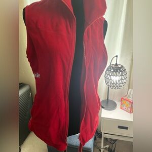 CHAPS fleece vest XL